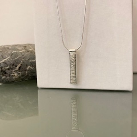 Handcrafted Scottish jewellery - Silver Sea Stack pendant Handcrafted Scottish jewellery - Silver Sea Stack pendant